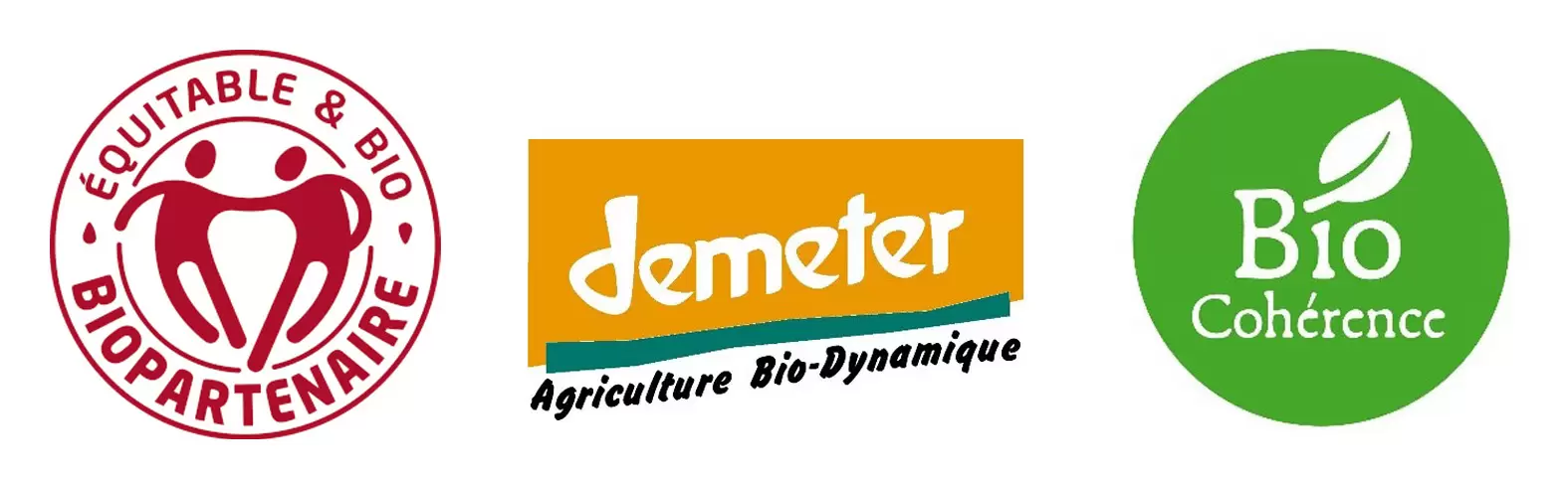 Tout savoir sur les pesticides en France | Logo Biopartenaire / Logo Demeter / Logo Bio Cohérence | Françoise Blind-Kempinski - Directrice éditoriale et réalisatrice (journaliste Les Echos)