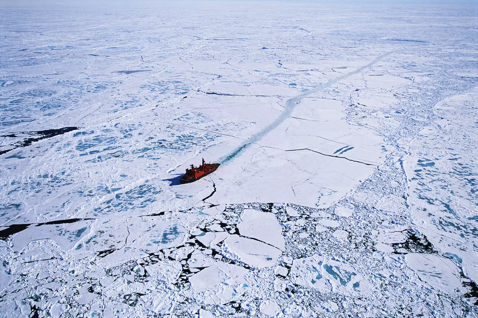 Olivier Poivre d’Arvor: «Les mers et les pôles vont devenir de grands enjeux de paix» | Un brise glace russe en Arctique. Crédit Shutterstock | Françoise Blind-Kempinski - Directrice éditoriale et réalisatrice (journaliste Les Echos)