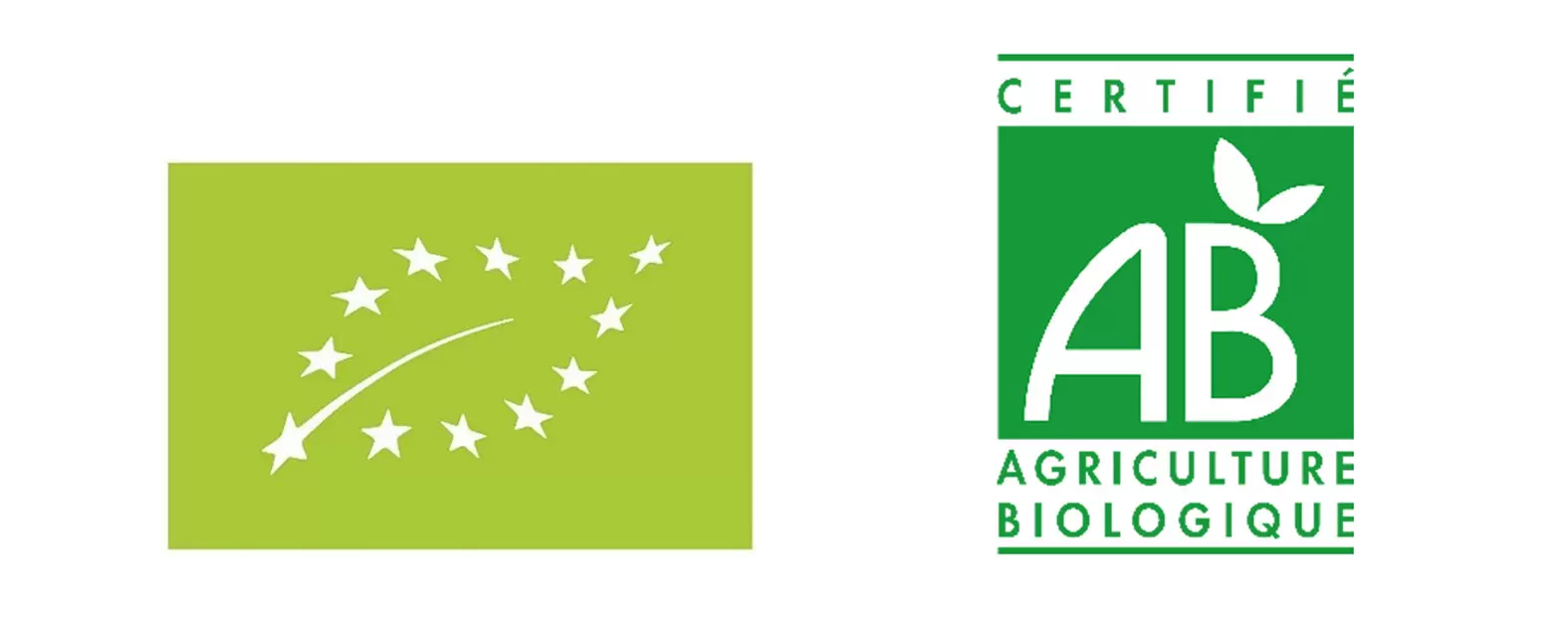 Tout savoir sur les pesticides en France | Logo label européen agriculture biologique / Logo label AB | Françoise Blind-Kempinski - Directrice éditoriale et réalisatrice (journaliste Les Echos)