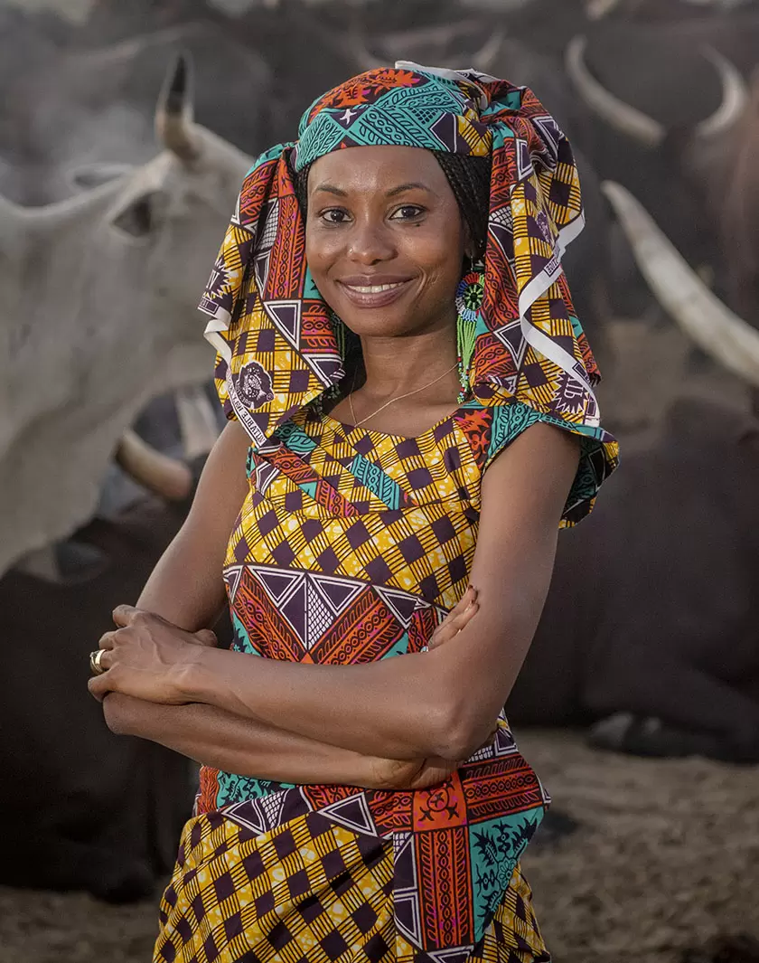 Hindou Oumarou Ibrahim, née femme, Peule et activiste | MEA-KEN_6101-1 | Françoise Blind-Kempinski - Directrice éditoriale et réalisatrice (journaliste Les Echos)