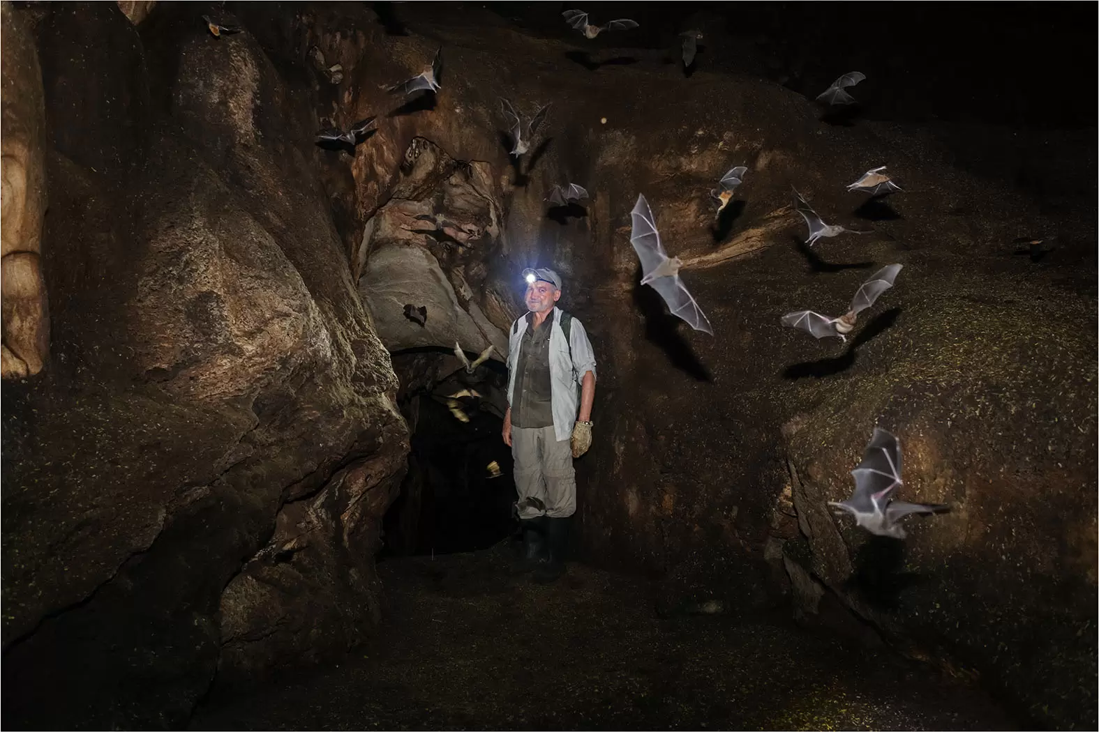 Rodrigo Medellin, serial conservateur | Rodrigo Medellín et des chauves-souris dans les grottes de Juxtlahuaca au Mexique. Crédit photo : Rolex/Diego Bresani | Françoise Blind-Kempinski - Directrice éditoriale et réalisatrice (journaliste Les Echos)
